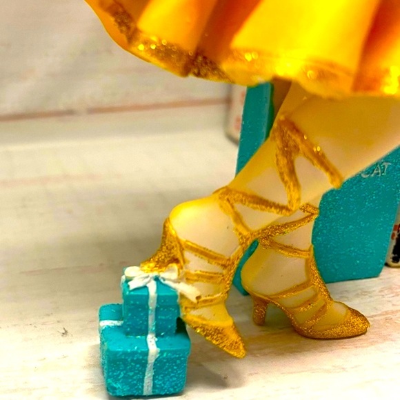 Margaret Le Van Alley Cat Persia Gourmet Tag Glamorous Tiffany Bag Gift Kitty - Picture 6 of 16